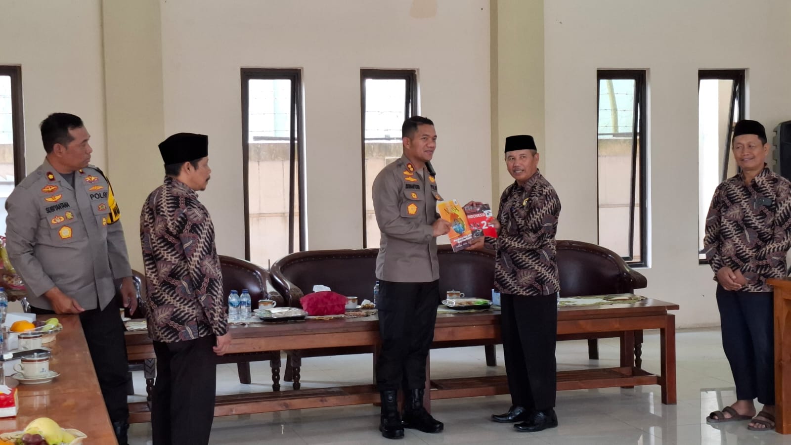 Kapolres Nganjuk Kunjungi Kantor DPD LDII Kabupaten Nganjuk Perkuat Tali Silaturahmi dan Harkamtibmas