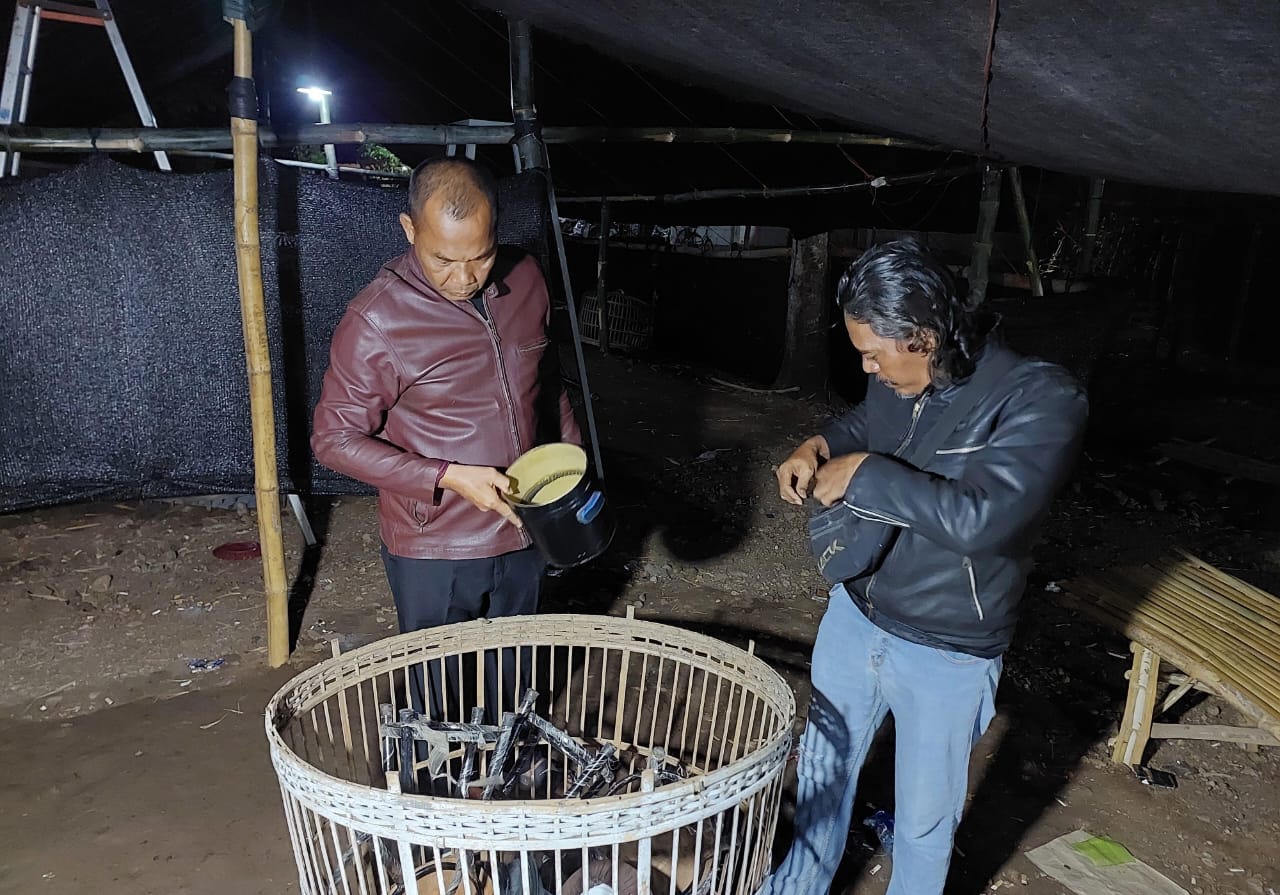 Polsek Bagor Gerebek Lokasi Judi Sabung Ayam, Temukan Uang dan Alat Judi Dadu