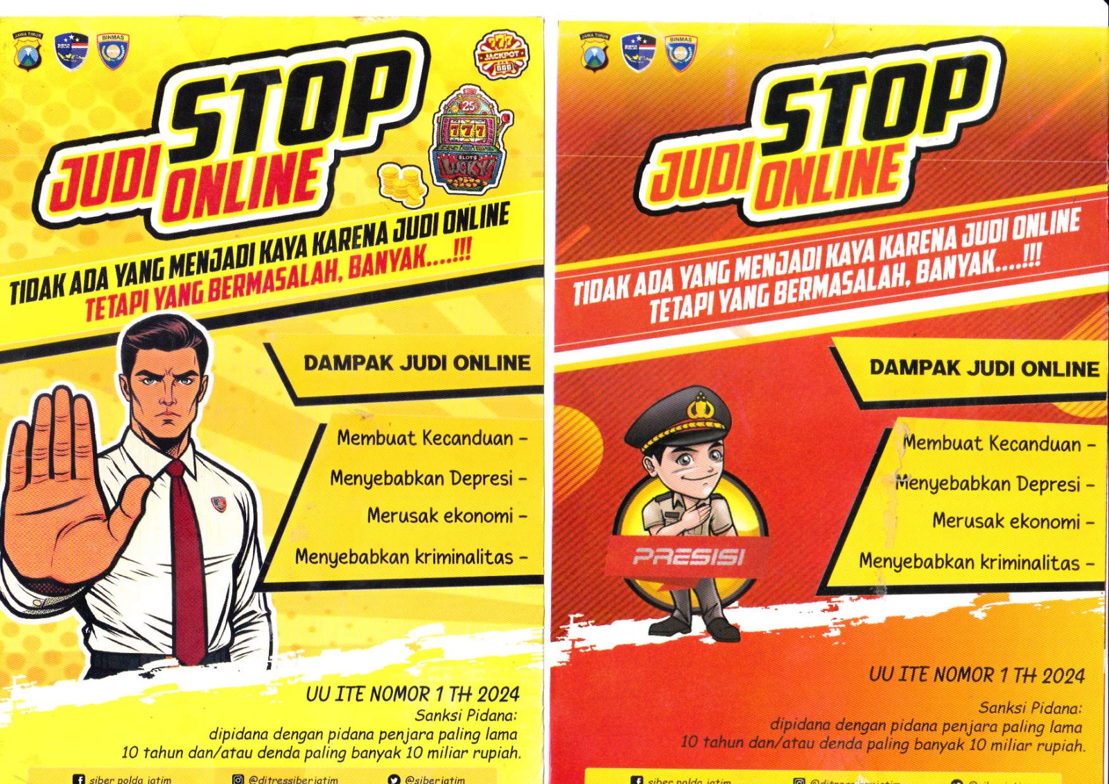 Melalui Bhabinkamtibmas, Polres Nganjuk Gencarkan Edukasi Bahaya Judi Online hingga ke Pelosok Desa