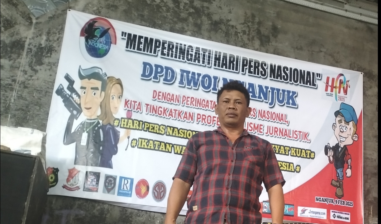 Ketua LSM FAAM DPC Nganjuk Apresiasi Peringatan Hari Pers Nasional oleh IWOI