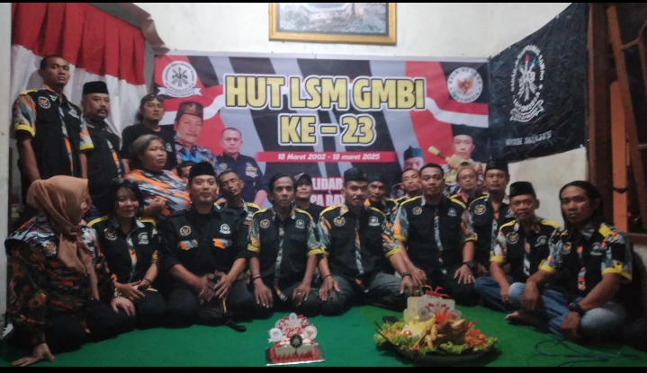 LSM GMBI Distrik Nganjuk Peringati HUT ke-23 dengan Semangat Solidaritas dan Kepedulian Sosial