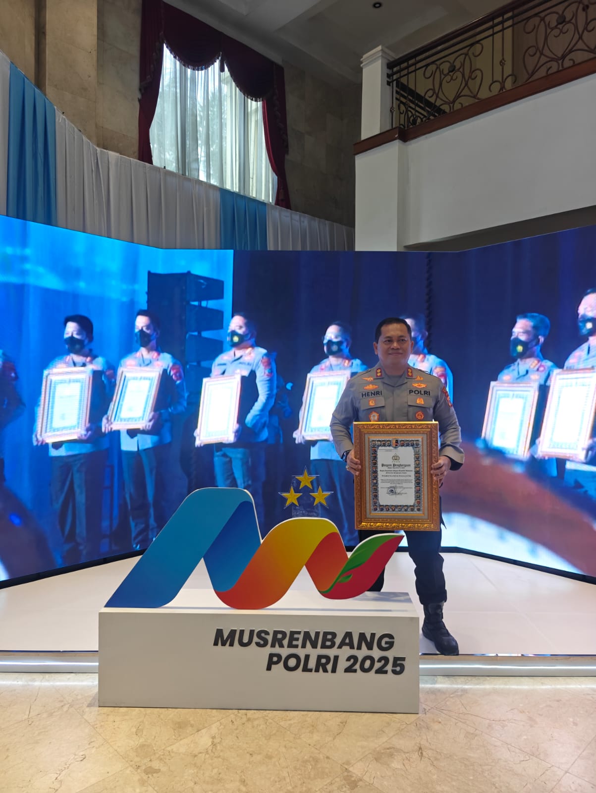 Kerja Kolektif Berbuah Prestasi, Polres Nganjuk Terima Penghargaan dari Kapolri